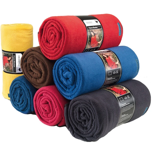 Cocoon Fleece Blanket deep blue 4 Cocoon Fleece Blanket deep blue - Image 2