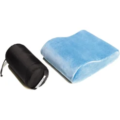 Cocoon Memory Foam Travel Pillow slate blue