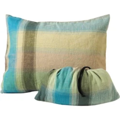 Cocoon Pillow Case Cotton Flannel Large african rainbow