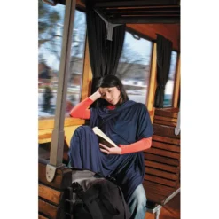 Cocoon Coolmax Travel Blanket royal blue -Sleeping Bag & Pad Accessories Shop cocoon travel blanket coolmax royal blue 3