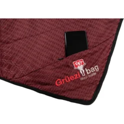 Grüezi-Bag WellhealthBlanket Wool Home dark red/rusty orange -Sleeping Bag & Pad Accessories Shop grueezi bag wellhealthblanket wool home sleeping bag dark red rusty orange 5