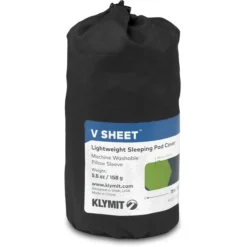 Klymit V Sheet green/grey -Sleeping Bag & Pad Accessories Shop klymit v sheet green grey 6