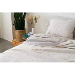 Rumpl Merino Softwool Blanket Queen ash/triangles -Sleeping Bag & Pad Accessories Shop rumpl merino softwool blanket queen ash triangles 4