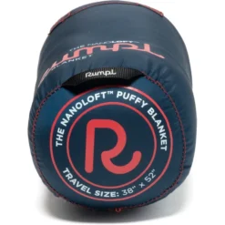 Rumpl Solid Nanoloft Puffy Blanket Travel deepwater -Sleeping Bag & Pad Accessories Shop rumpl nanoloft blanket deepwater 4