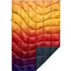 Rumpl Printed Nanoloft Puffy Blanket Travel pyro tri/fade -Sleeping Bag & Pad Accessories Shop rumpl nanoloft blanket pyro tri fade 1