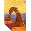 Rumpl Original Puffy Printed Blanket 1 Person arches national park
