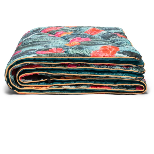 Rumpl Original Puffy Printed Blanket 1 Person cactus bloom 4 Rumpl Original Puffy Printed Blanket 1 Person cactus bloom - Image 2