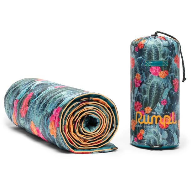 Rumpl Original Puffy Printed Blanket 1 Person cactus bloom 6 Rumpl Original Puffy Printed Blanket 1 Person cactus bloom - Image 4