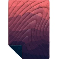 Rumpl Original Puffy Printed Blanket 1 Person rocky mountain fade
