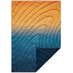 Rumpl Original Puffy Printed Blanket 1 Person sunset fade