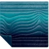 Rumpl Original Puffy Printed Blanket 2 Persons ocean fade