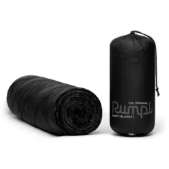 Rumpl Original Puffy Solid Blanket 2 Persons black -Sleeping Bag & Pad Accessories Shop rumpl original puffy solid blanket 2 persons black 4