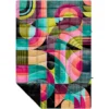 Rumpl Printed Nanoloft Puffy Blanket 1 Person chromatic voyage-jessie & katey