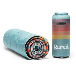 Rumpl Printed Nanoloft Puffy Blanket 1 Person glacier rays -Sleeping Bag & Pad Accessories Shop rumpl printed nanoloft puffy blanket 1 person glacier rays 4