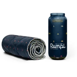 Rumpl Printed Nanoloft Puffy Blanket 1 Person outdoor vibes-deepwater -Sleeping Bag & Pad Accessories Shop rumpl printed nanoloft puffy blanket 1 person outdoor vibes deepwater 3
