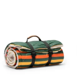 Rumpl Printed Sherpa Puffy Blanket 2 Persons forest rays 5 Rumpl Printed Sherpa Puffy Blanket 2 Persons forest rays -Sleeping Bag & Pad Accessories Shop rumpl printed sherpa puffy blanket 2 persons forest rays 2