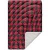 Rumpl Printed Sherpa Puffy Blanket Youth ombre plaid -Sleeping Bag & Pad Accessories Shop rumpl printed sherpa puffy blanket youth ombre plaid 1