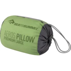 Sea to Summit Aeros Premium Pillow Large lime -Sleeping Bag & Pad Accessories Shop sea to summit aeros premium kissen large lime 6