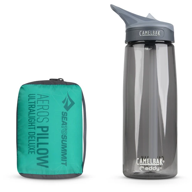 Sea to Summit Aeros Ultralight Pillow Deluxe sea foam 6 Sea to Summit Aeros Ultralight Pillow Deluxe sea foam - Image 4