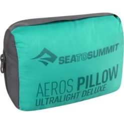 Sea to Summit Aeros Ultralight Pillow Deluxe sea foam 12 Sea to Summit Aeros Ultralight Pillow Deluxe sea foam -Sleeping Bag & Pad Accessories Shop sea to summit aeros ultralight kissen deluxe sea foam 5